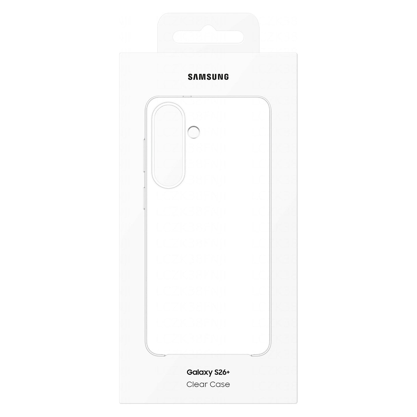 Samsung Clear Case Galaxy S26+, Transparency