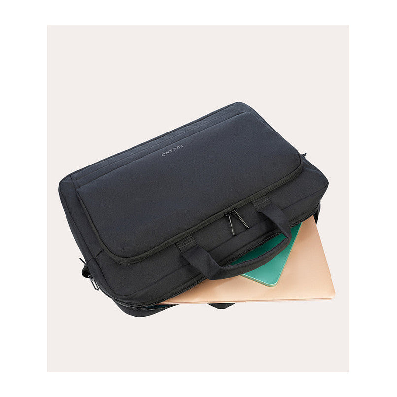 Tucano Star Tasche für Notebook 15,6" und Apple MacBook Pro 16" - Schwarz