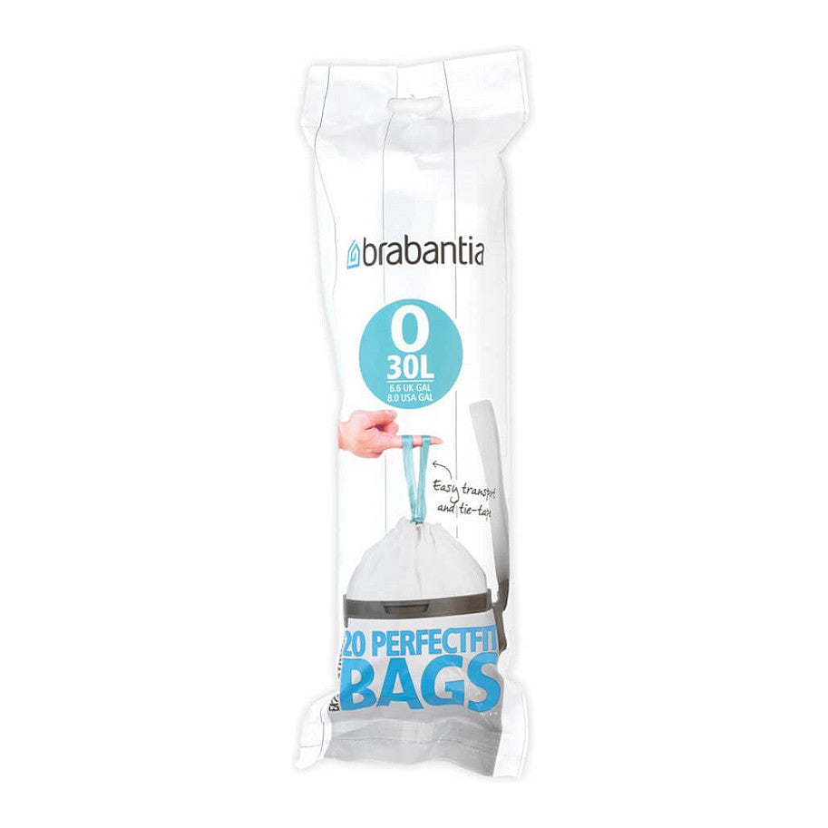 Brabantia PerfectFit Müllbeutel Typ O, 30 L, 20 Stck