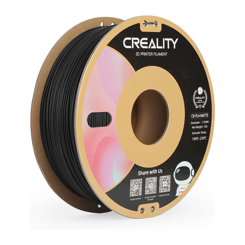 PLA 1,75mm MATTE BLACK 1kg