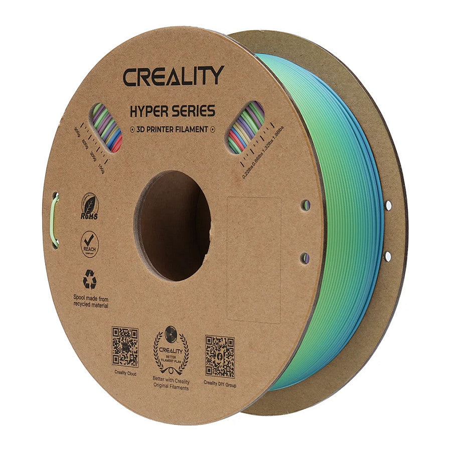 PLA 1,75mm RAINBOW W. BLOSSOM SHORT 1kg