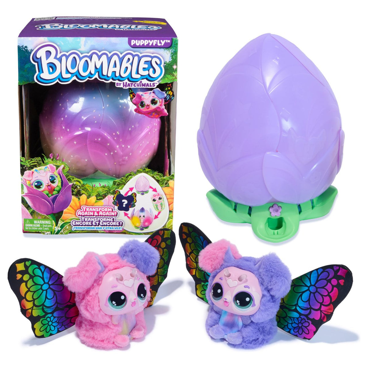 Spinmaster Bloomables von Hatchimals - Puppyfly