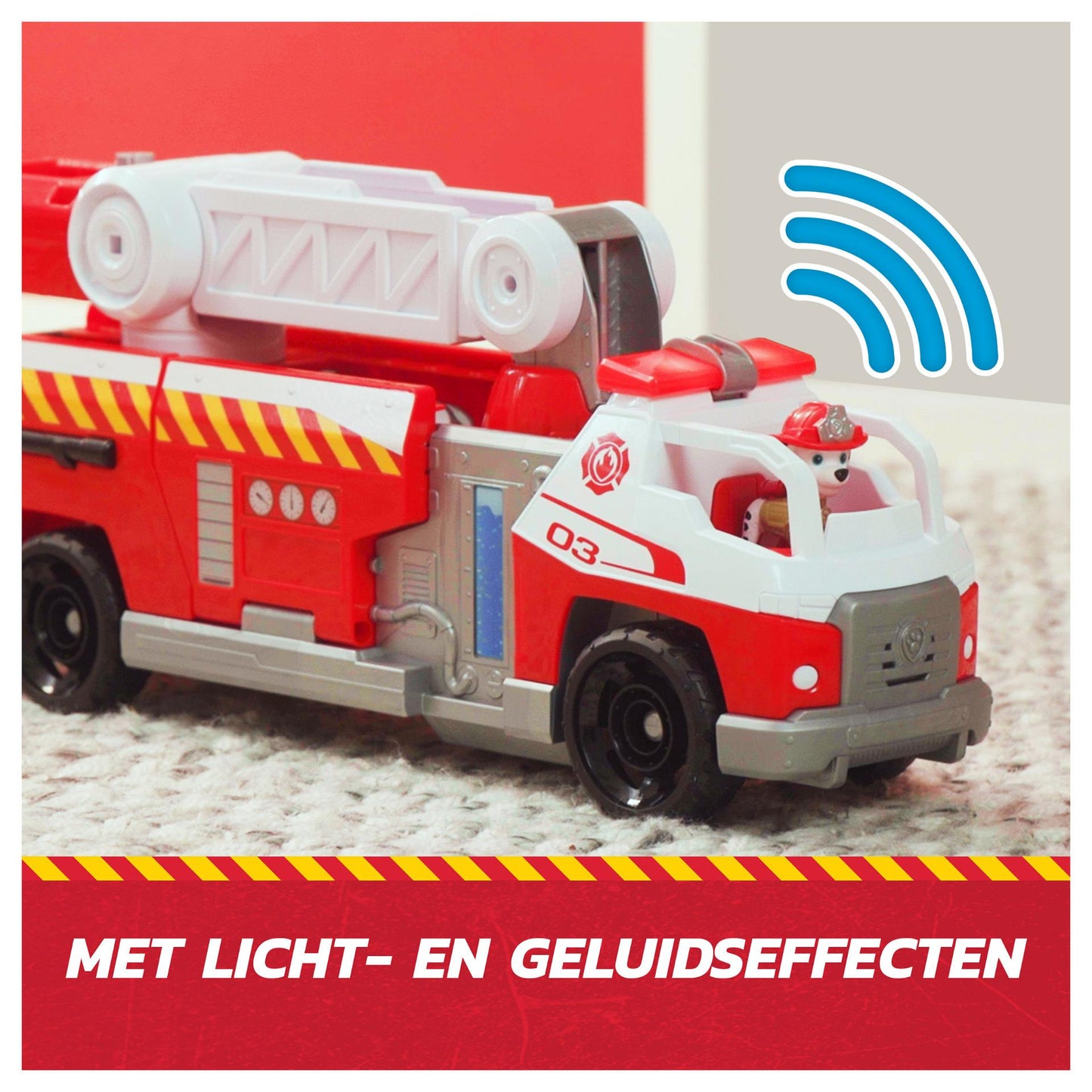 Spinmaster Paw Patrol Fire Rescue - Marshalls Deluxe Feuerwehr-Truck