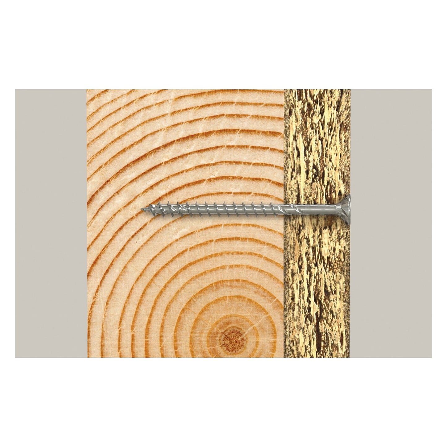 Fischer Spanplattenschraube Power-Fast II 5,0x60 Senkkopf (50 Stck, Teilgewinde, verzinkt)