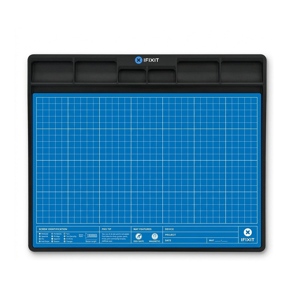 iFixit FixMat Magnetplatte mit integrierten Sortierfächern