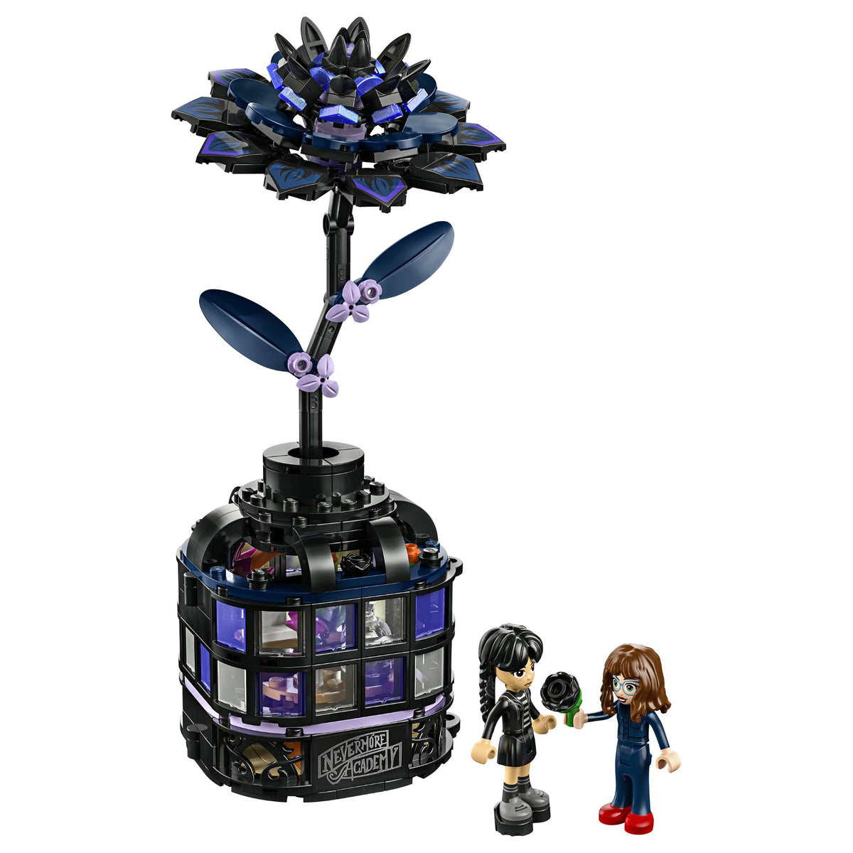 LEGO 76784 Wednesday Schwarze Dahlie