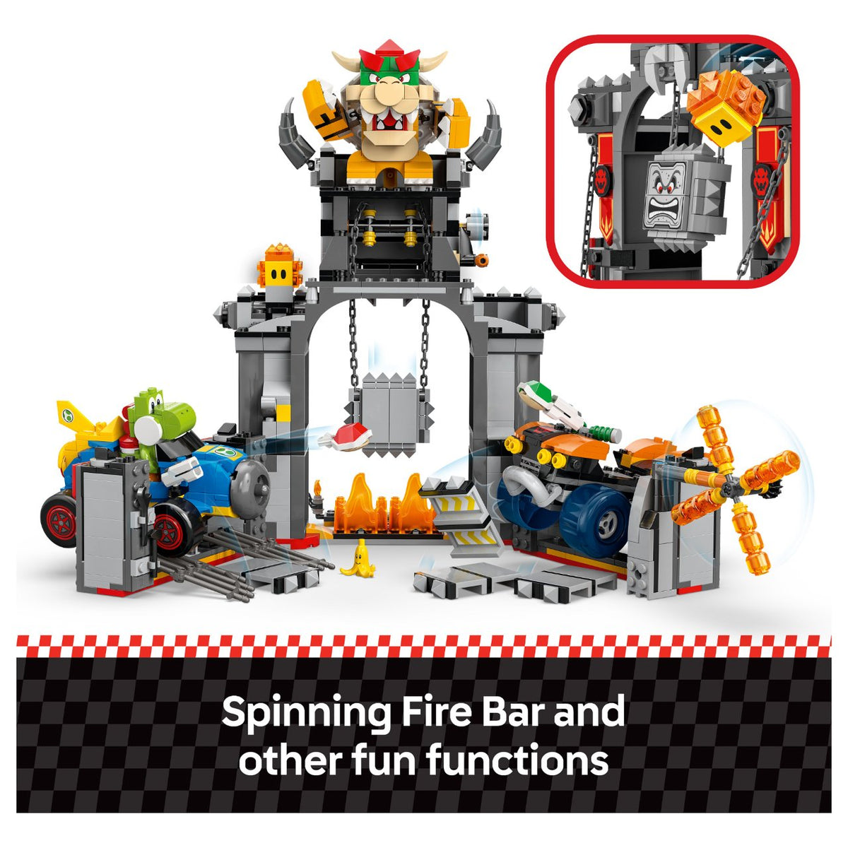 LEGO 72039 Super Mario - Mario Kart: Bowsers Festung