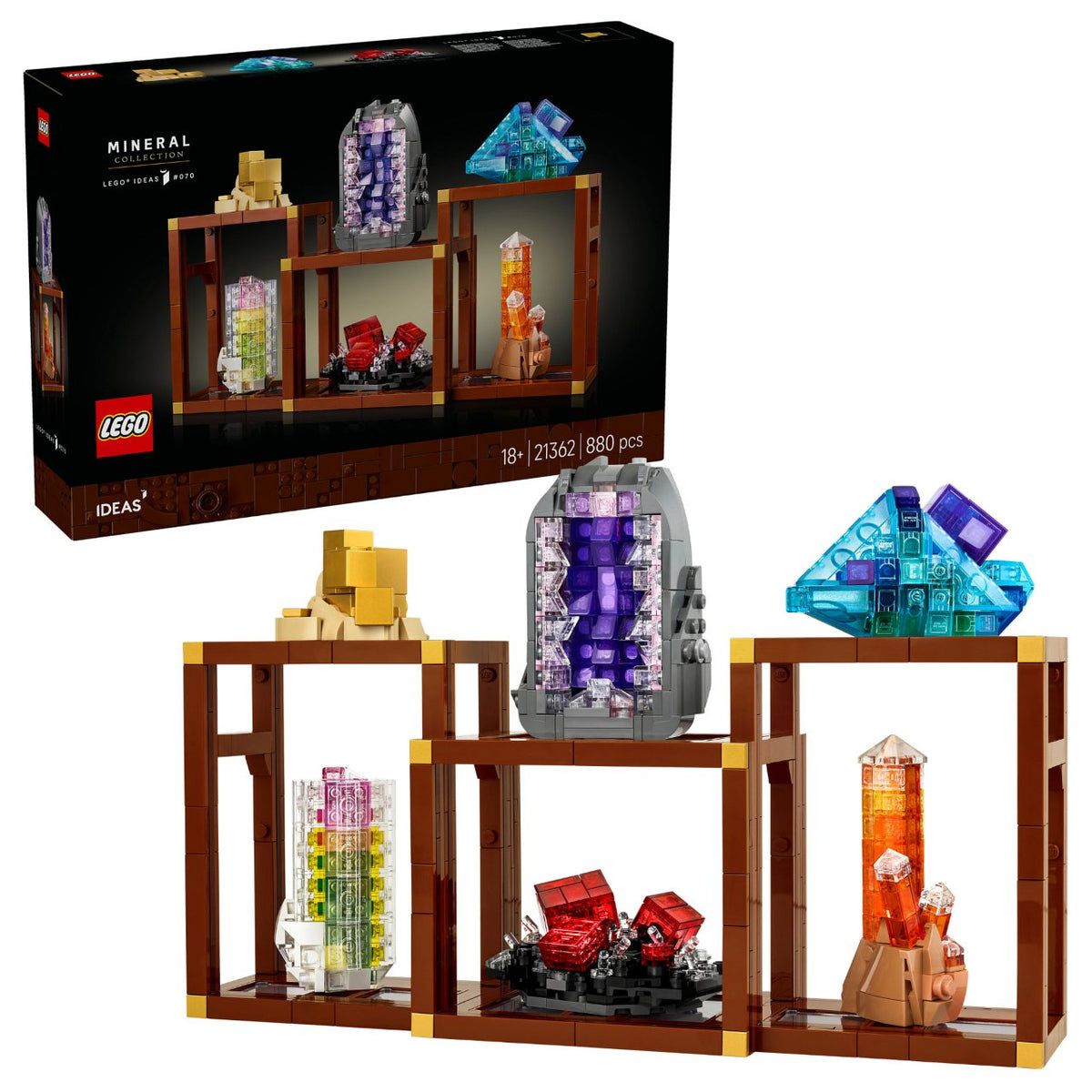 LEGO 21362 Ideas Mineraliensammlung