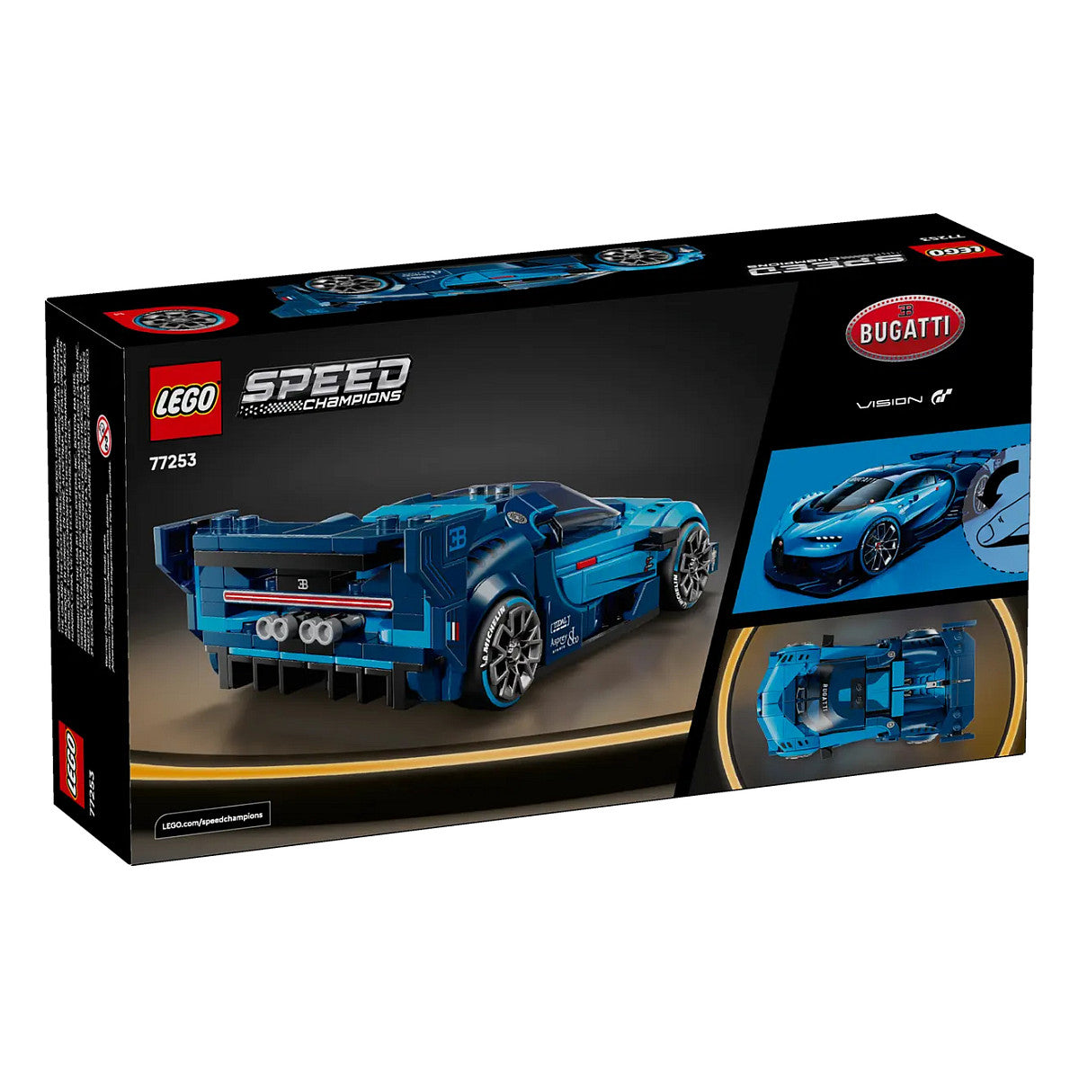 LEGO 77253 Speed Champions Bugatti Vision GT Hypersportwagen