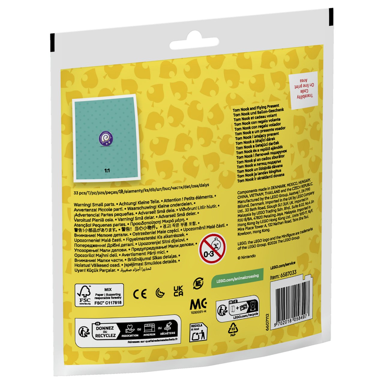 LEGO 30731 Animal Crossing Tom Nook und Ballon-Geschenk (Polybag)