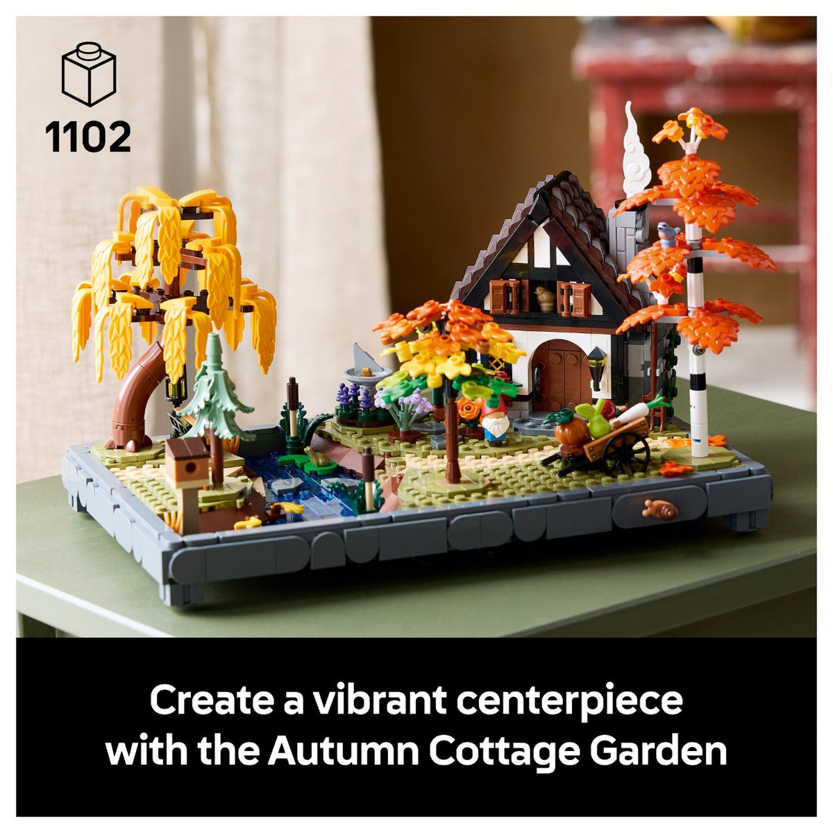 LEGO 11372 Icons Herbstlicher Landhausgarten