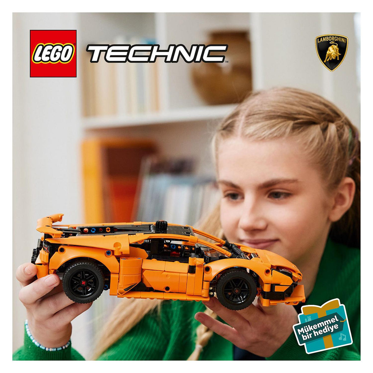 LEGO Technic 42196 Lamborghini Huracán Tecnica Orange