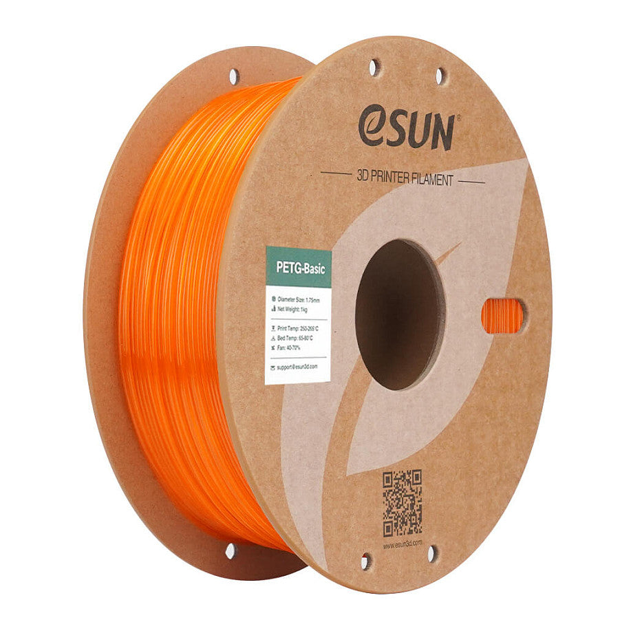 PETG 1.75mm TRANSLUCENT ORANGE 1kg