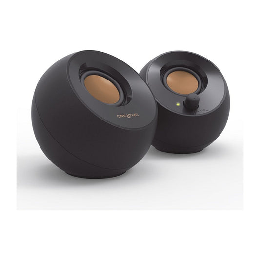 Creative Labs Pebble (schwarz, Klinke, USB)
