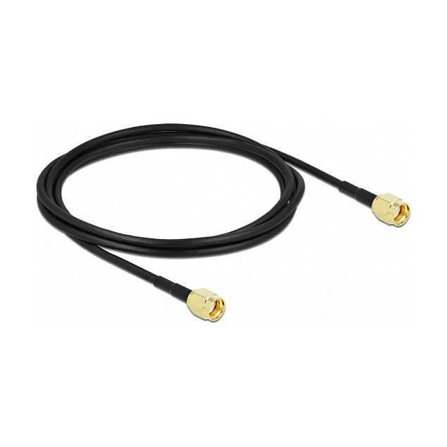 Antennenkabel RP-SMA Stecker zu RP-SMA Stecker LMR/CFD100 2 m low loss