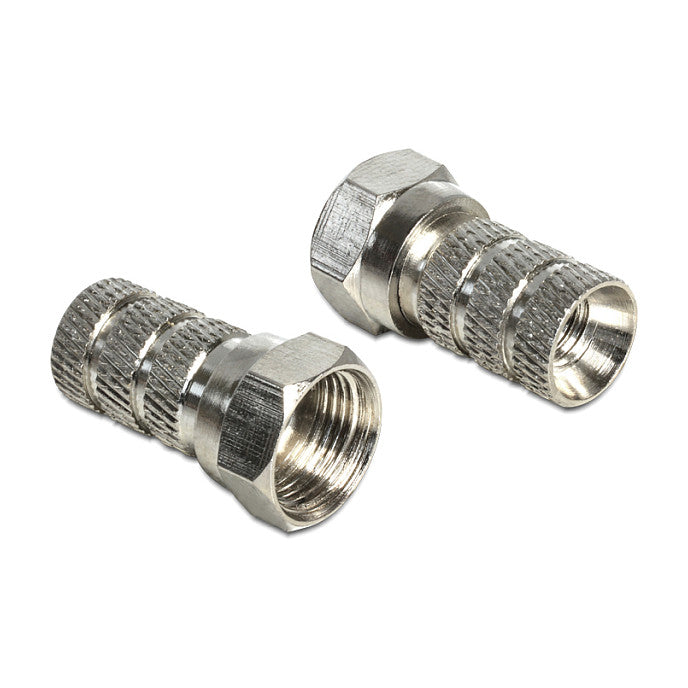 F Stecker für Kabel mit 5,0 - 5,2 mm Durchmesser