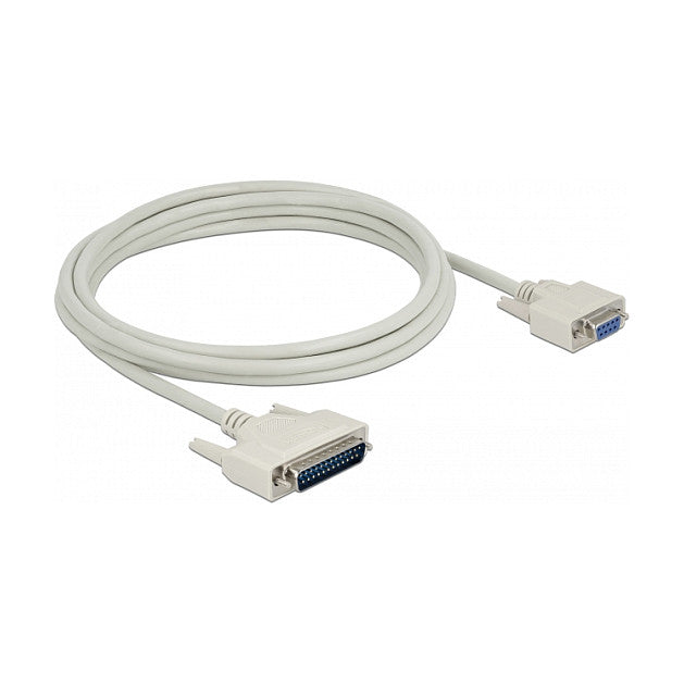 Serielles Kabel D-Sub 25 Stecker zu D-Sub 9 Buchse 3 m