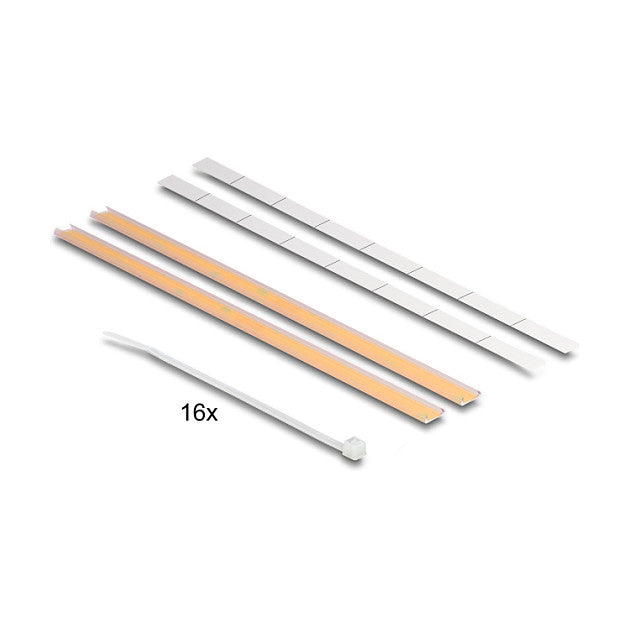 19" D-Typ Patchpanel mit Entlastungsschiene 16 Port 1 HE schwarz