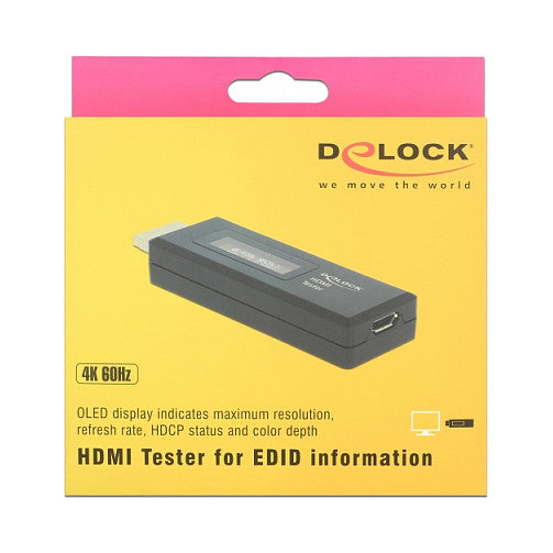 HDMI Tester für EDID Information mit OLED Anzeige
