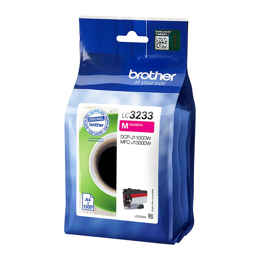 Brother Tintenpatrone LC-3233M Magenta (ca. 1500 Seiten)