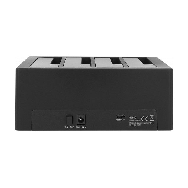 USB Type-C™ Dockingstation für 4 x SATA HDD / SSD