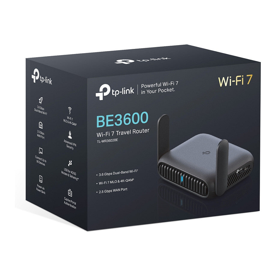 TP-Link TL-WR3602BE BE3600 Wi-Fi 7 Reise-Router