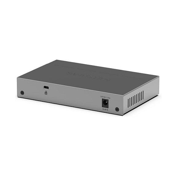 NETGEAR GS105P - Switch - unmanaged - 1 x 10/100/1000 + 4 x 10/100/1000 (PoE+) - Desktop, wandmontierbar - PoE+ (63 W)