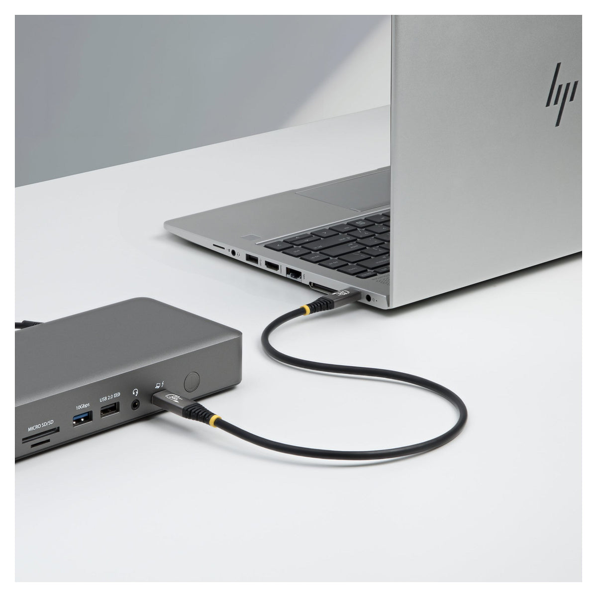 STARTECH.COM 1,5m USB4 Kabel 80Gbps USB-IF-zertifiziertes USB-C Ladekabel 240W 8K 120Hz-4K 240Hz DP2.1monitorkabel Thunderbolt 4