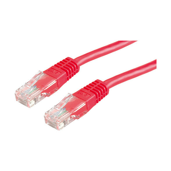 VALUE Patchkabel Kat.6 Class E UTP rot 5m