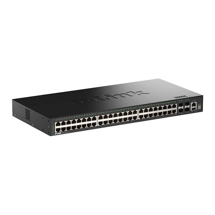 D-Link DGS-1530-52/E 52-Port Smart Manag. GB Switch 4x10G