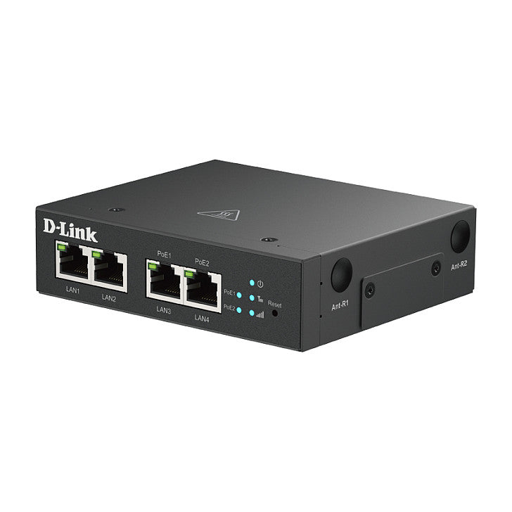 D-Link DWM-314-TP/E 4G LTE M2M VPN PoE+ Router