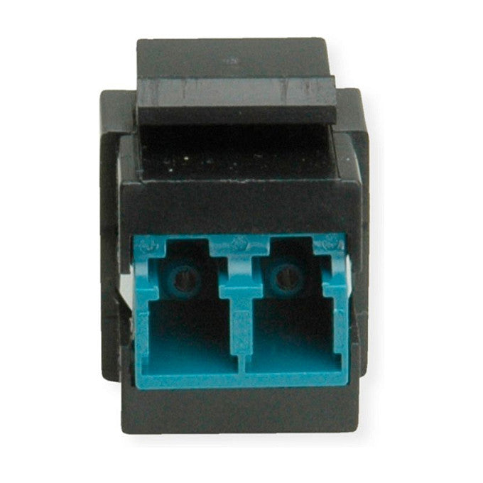 ROLINE Keystone LWL-Adapter LC/LC Duplex, Single Mode, OS2