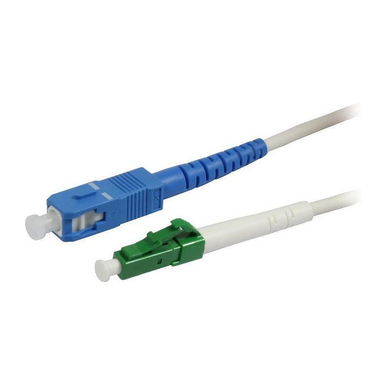 Synergy21 LWL-1-Faser-Patchk. 5mtr.LC(APC)-SC, 9/125u, Schrägschliff, G657.A2