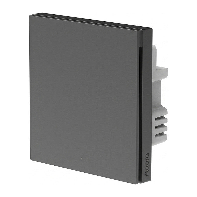 Aqara Smart Wall Switch H1(With Neutral, Single Rocker) grau - (HomeKit)