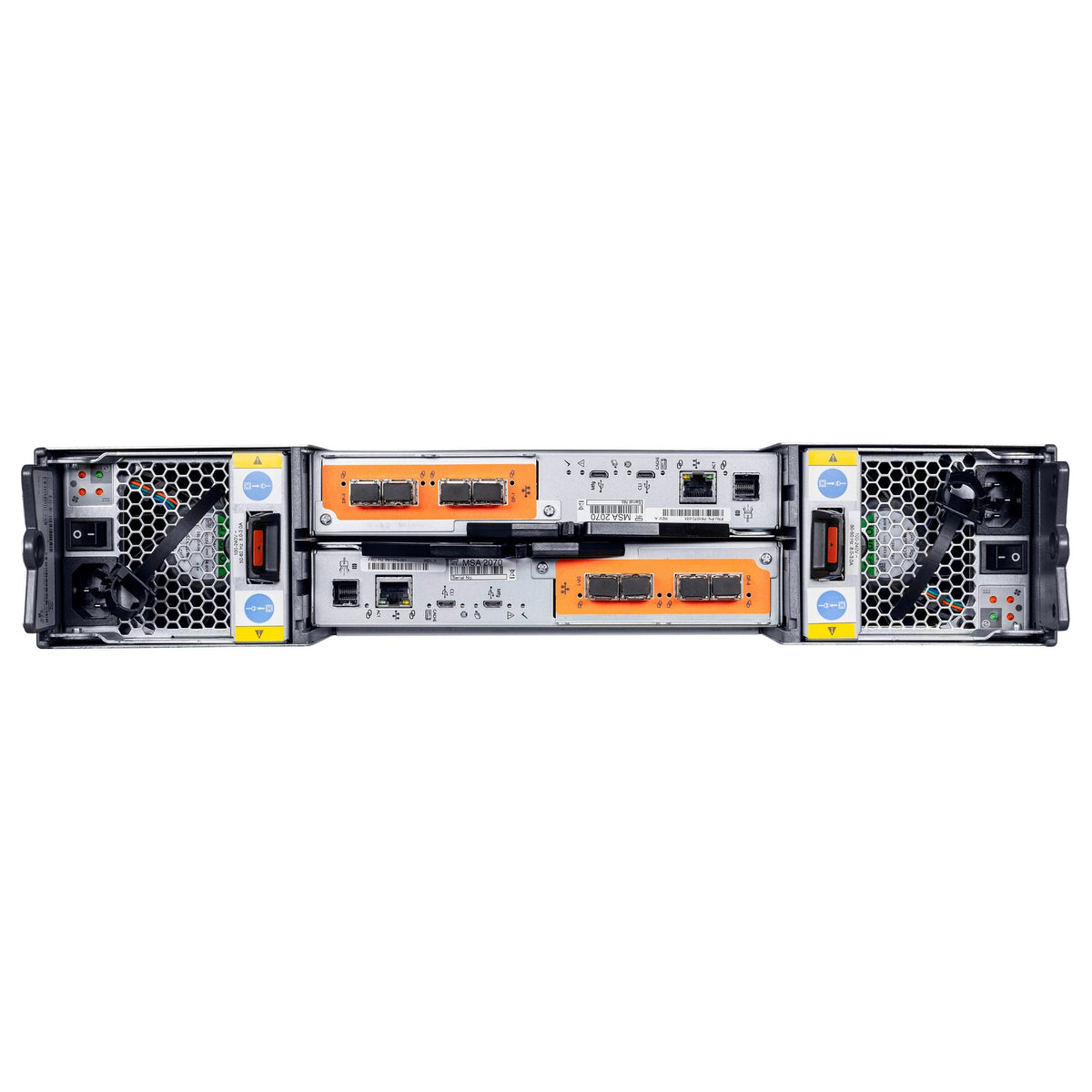 MSA 2070 SFF 2x10/25GbE iSCSI 4-port Cntrl 12x3.84TB SSD 4x10Gb iSCSI XCVR 46TB Storage Array