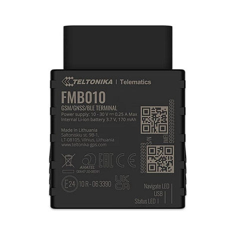 Teltonika · Tracker GPS · FMB010 · Fahrzeug · GNSS/GSM/BLE 4.0 Bulk