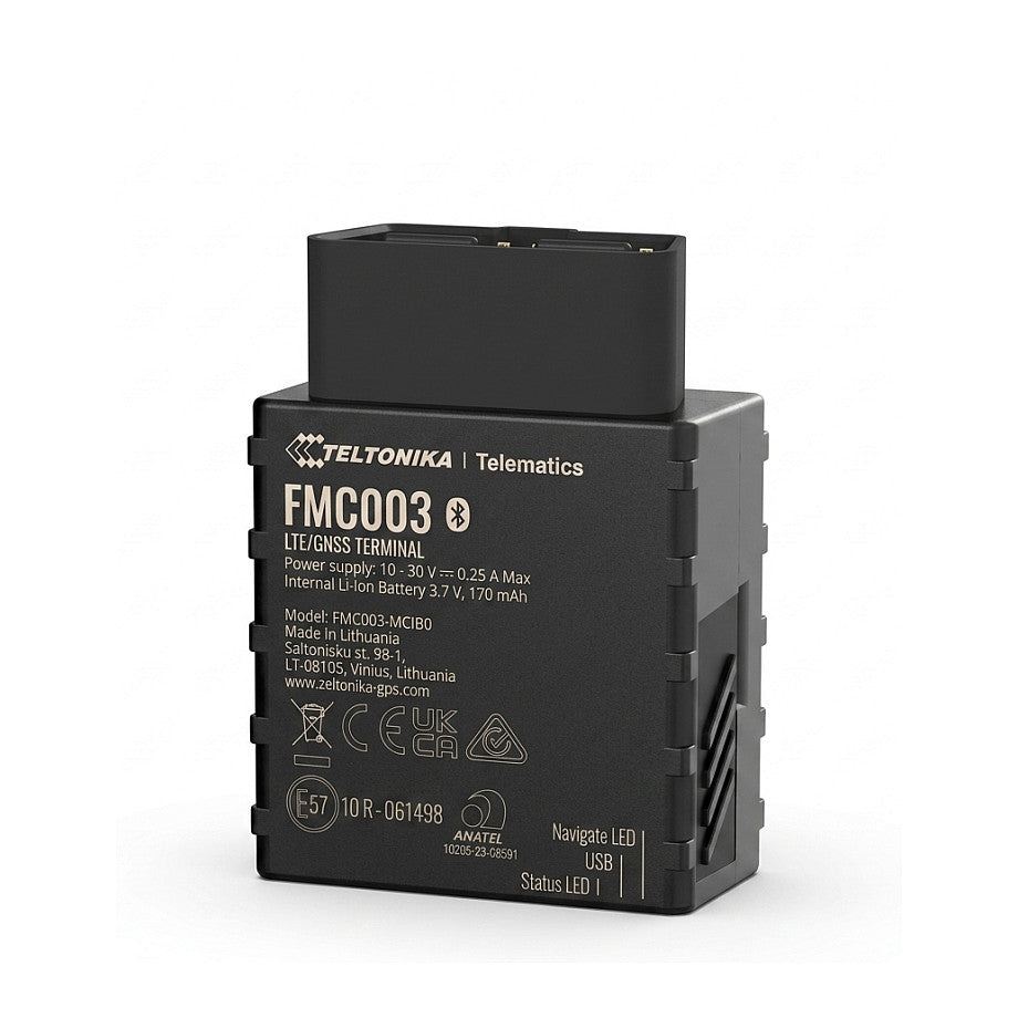 TELTONIKA TELEMATICS FMC003 4G LTE Cat 1 Tracker mit OBD OEM Datenlesung EMEA