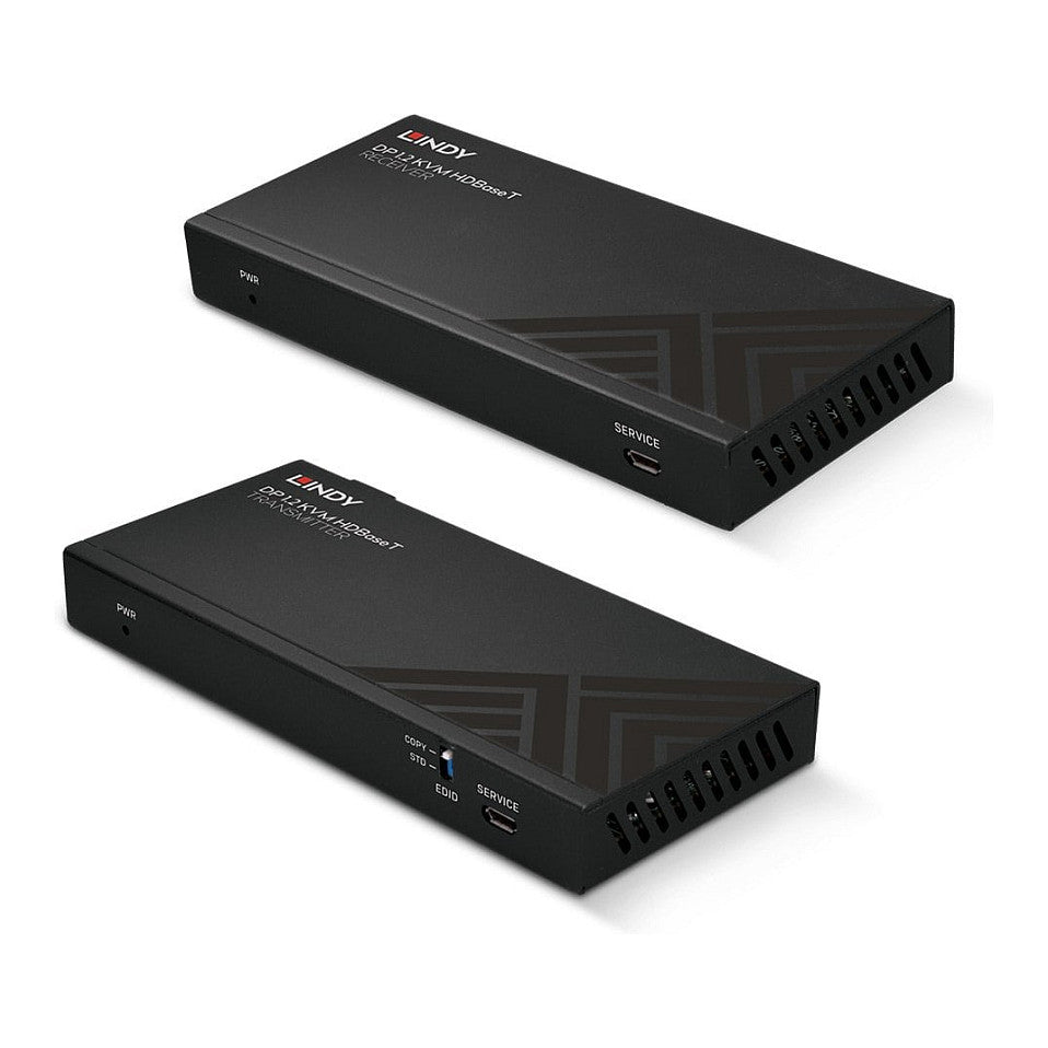 LINDY 150m Cat.6 Displayport &USB KVM HDBaseT Ext IR/RS232