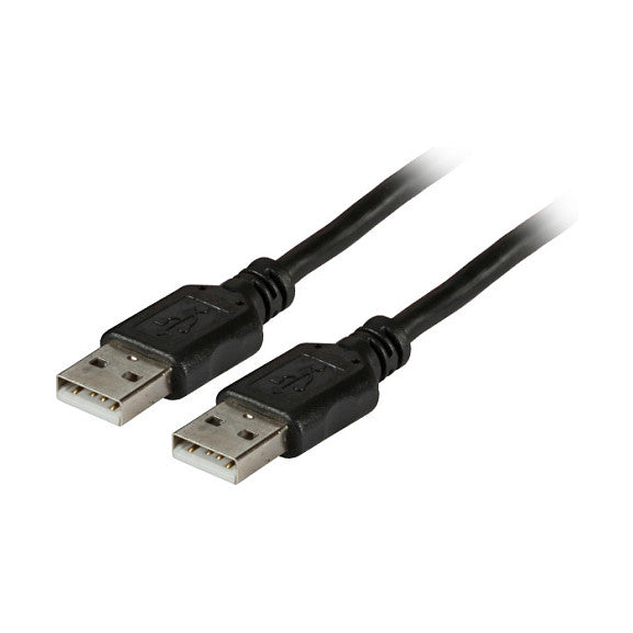 EFB USB2.0 Anschlusskabel A-A,St.-St.,3m,schwarz,Classic