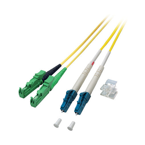 EFB Duplex Patchkabel LC-E2000 9/125 OS2 LSZH 3mm 2.0m gelb
