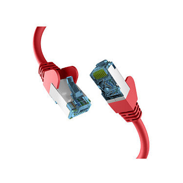 EFB RJ45 Patchkabel mit Cat7 Rohkabel 20.00m rot