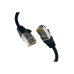 EFB RJ45 Patchkabel S/FTP PIMF Cat8.1 2.00m schwarz
