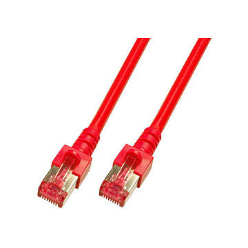 EFB RJ45 Patchkabel S/FTP Cat.6 LSZH 3.00m rot