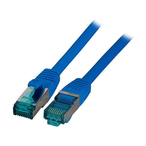 EFB RJ45 Patchkabel S/FTP Cat.6A LSZH 30.00m blau