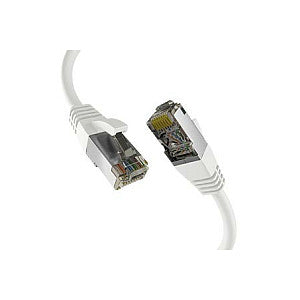 EFB RJ45 Patchkabel S/FTP PIMF Cat8.1 20.00m weiß