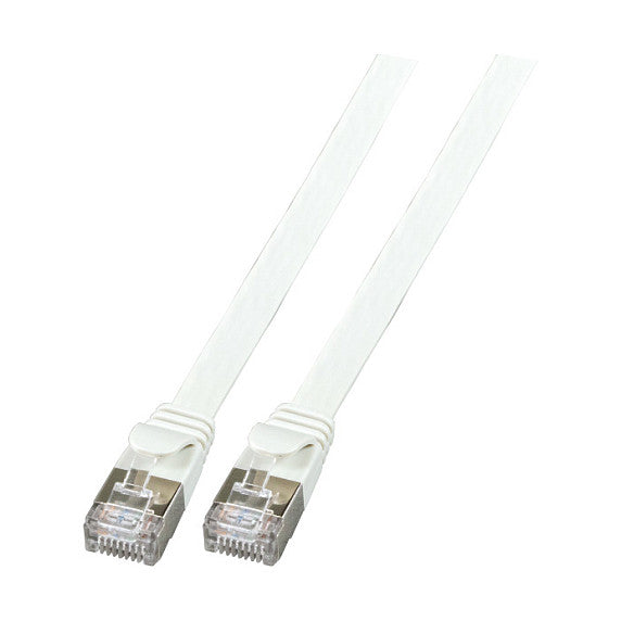 EFB RJ45 Flachpatchkabel U/FTP Cat.6A PVC 0.15m grau