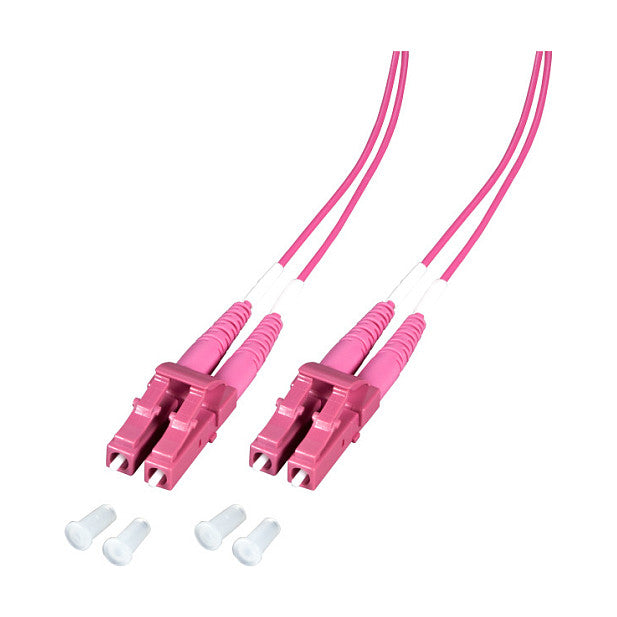 EFB Duplex Patchkabel LC-LC 50/125 OM4 LSZH 1.2mm 1.0m viol.