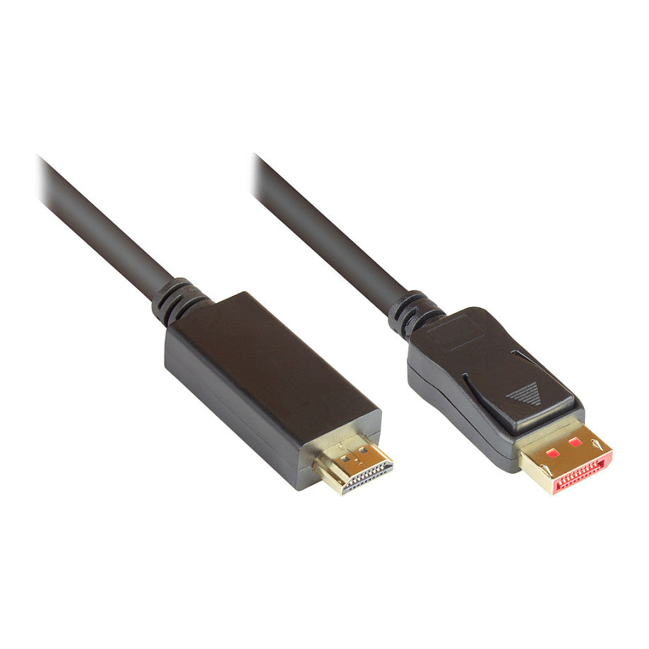 Good Connections Kabel DP1.4-St.-HDMI2.0-St. schwarz 2m