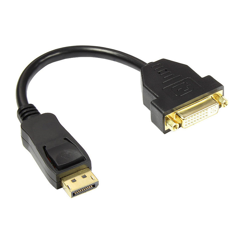 Good Connections Adapterkabel DP1.2-St.-DVI-I 24+5-Bu. 0,2m