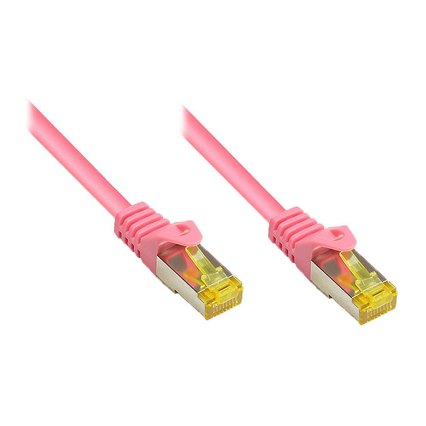 Good Connections Patchkabel m. Cat.7 Rohk. magenta 25m